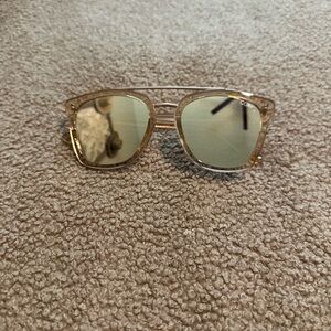 Quay Australia Gold Sunglasses